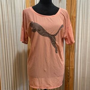 Puma women mesh athletic shirts